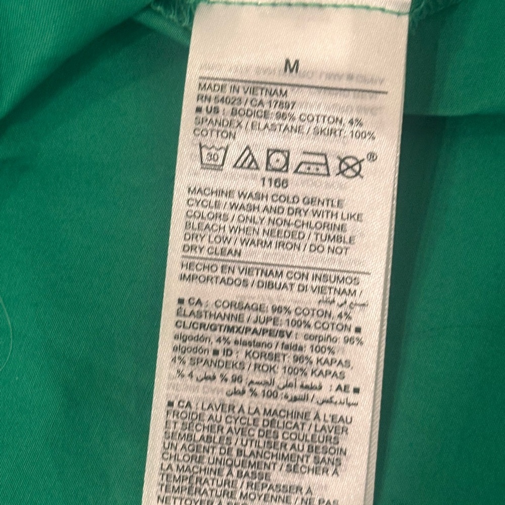 Old Navy Green Fit and Flare Midi Dress - Picture 6 of 8